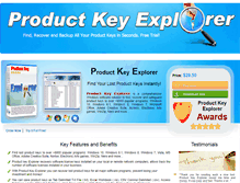 Tablet Screenshot of product-key-explorer.com